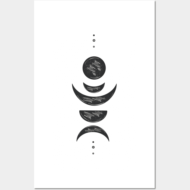 Luna Soul Series 12 Wall Art by studioaartanddesign